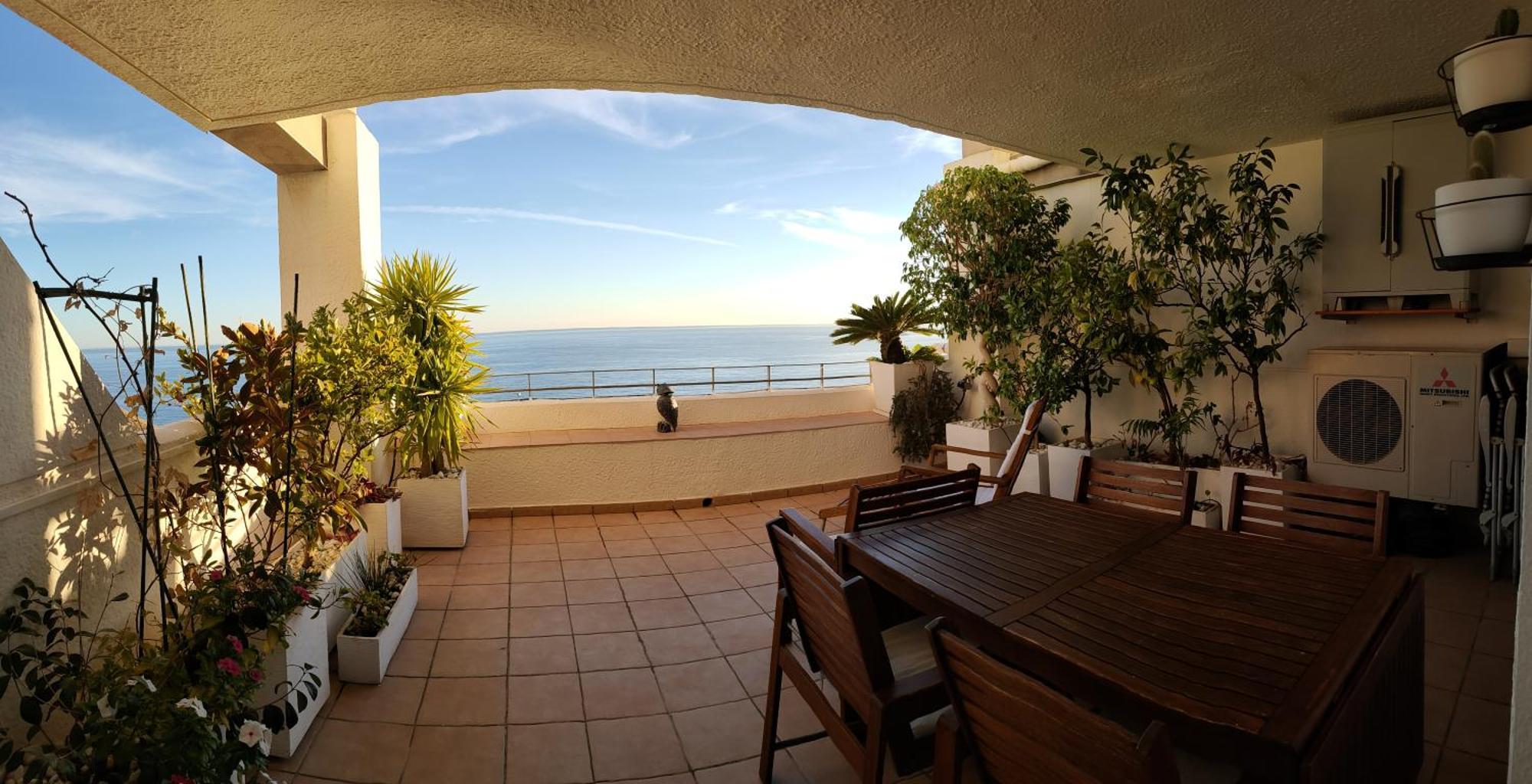 Piso En La Primera Linea Del Mar Con 2 Dormitorios Benidorm Dış mekan fotoğraf